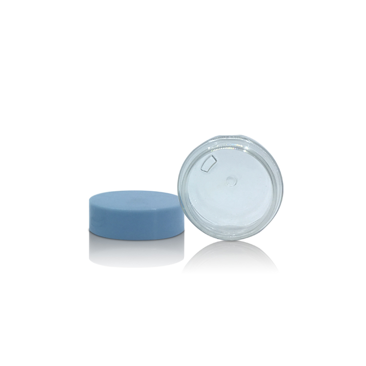 Factory Custom 50g Cosmetic Packaging Clear Plastic Jars for Lip Balm Eye Cream Cosmetics and More