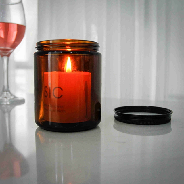 Factory Custom Glass Empty Unique Luxury Home Decor Candle Jars containers Candle Jars