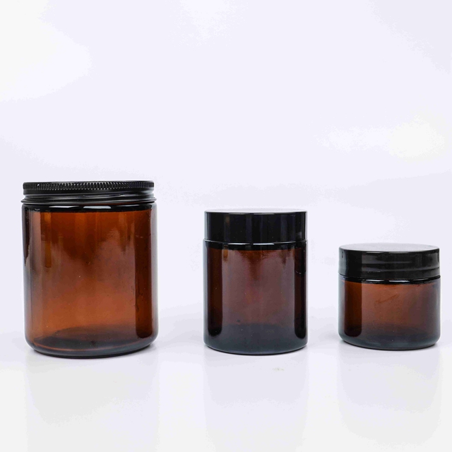 Factory Custom Glass Empty Unique Luxury Home Decor Candle Jars containers Candle Jars