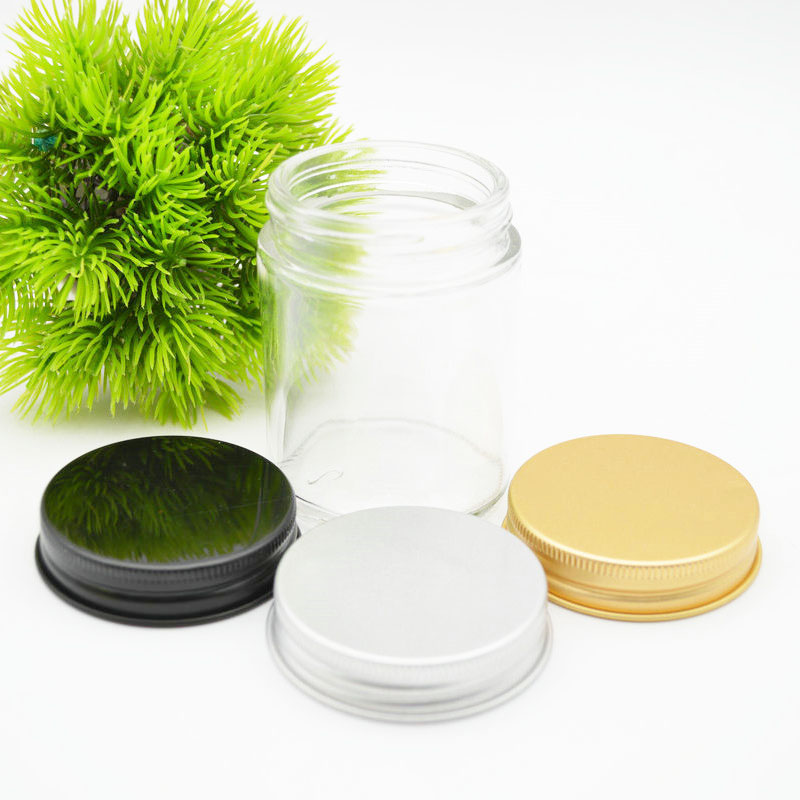 Factory Custom Glass Jars For Candle Making Glass Candle Holder With Lid Candle Jar