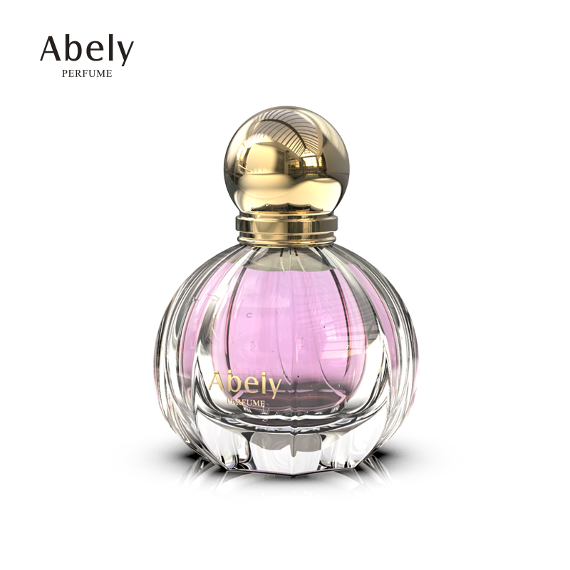 Factory Custom Luxury Purfume Bottle Empty 50ML Round Color Perfume Bottle Glass Parfum Bottle Bulk Sale
