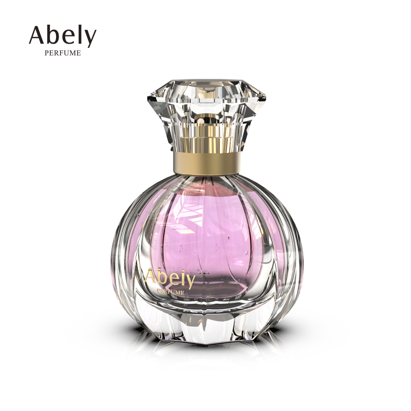 Factory Custom Luxury Purfume Bottle Empty 50ML Round Color Perfume Bottle Glass Parfum Bottle Bulk Sale