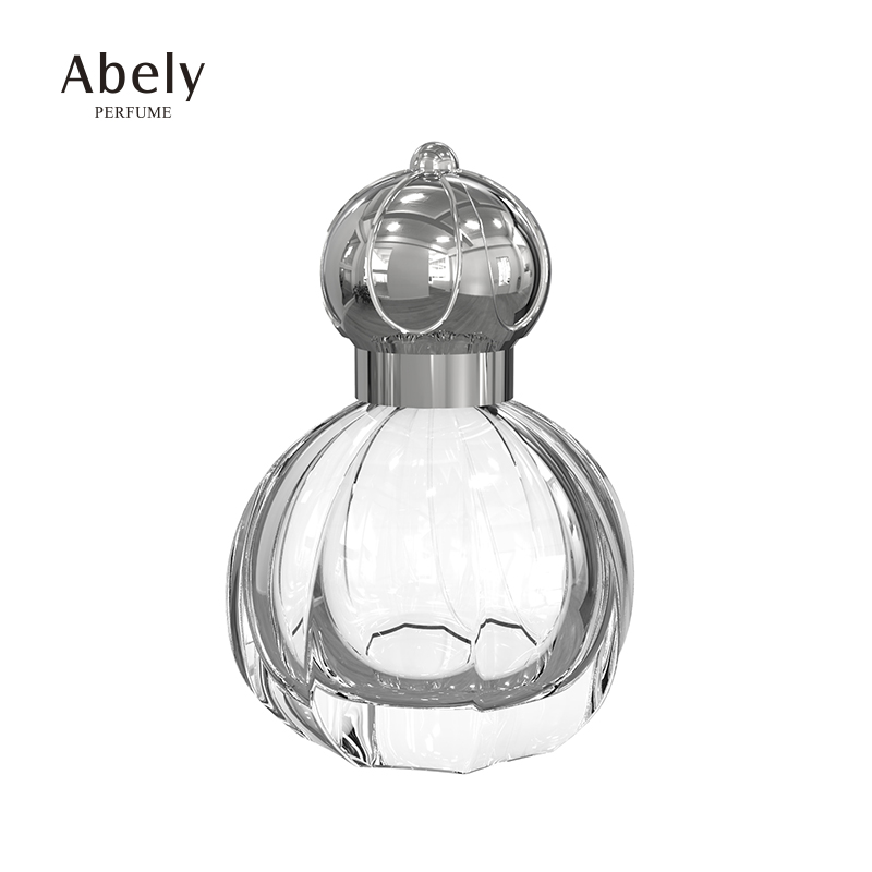 Factory Custom Luxury Purfume Bottle Empty 50ML Round Color Perfume Bottle Glass Parfum Bottle Bulk Sale
