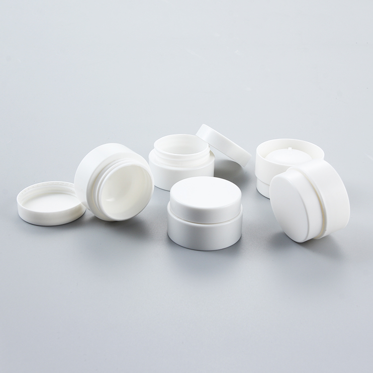 Factory Custom natural biodegradable plastic pla cosmetic jar