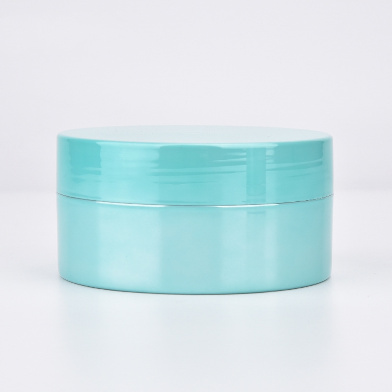 Factory Customization 330ml Cream Jar Bottle Luxury Large Cantainer Delicated Blue Green Cream Jar Cosmetic Jar Bottle