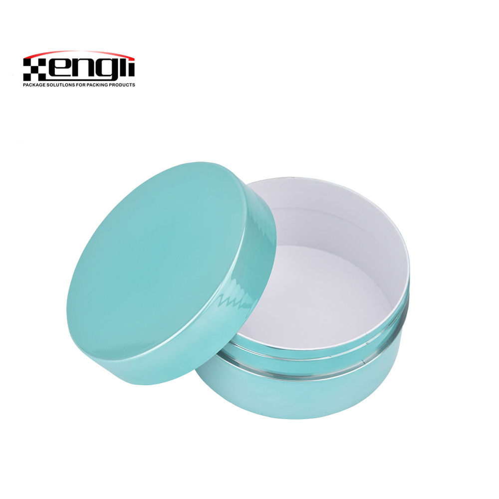 Factory Customization 330ml Cream Jar Bottle Luxury Large Cantainer Delicated Blue Green Cream Jar Cosmetic Jar Bottle