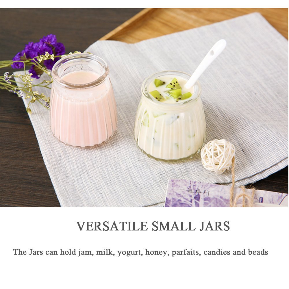 Factory Customize Cheap Bulk Sale Yogurt Pudding Glass Jars Suppliers