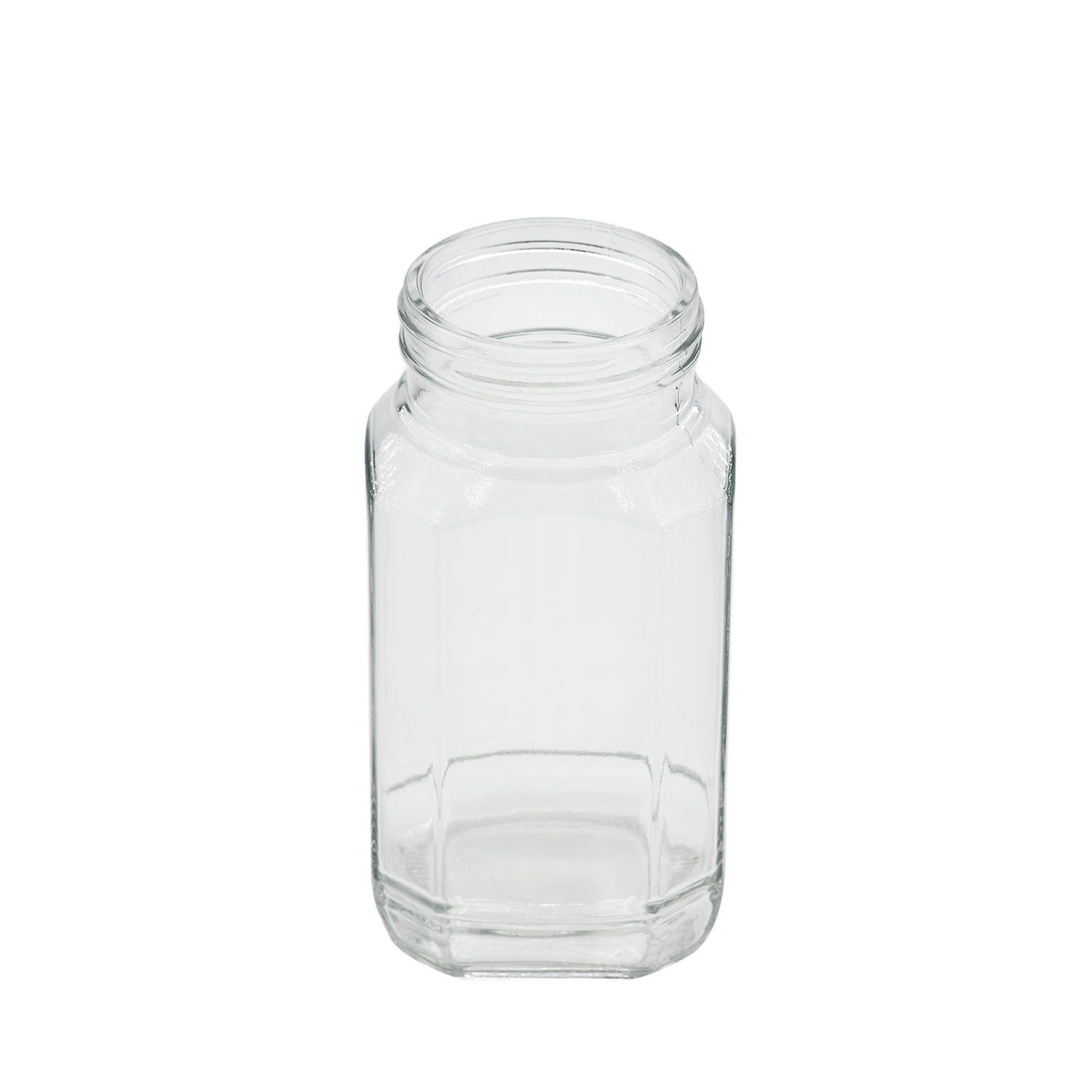 Factory Customize Lead Free High Quality Clear Empty Honey Jar Glass