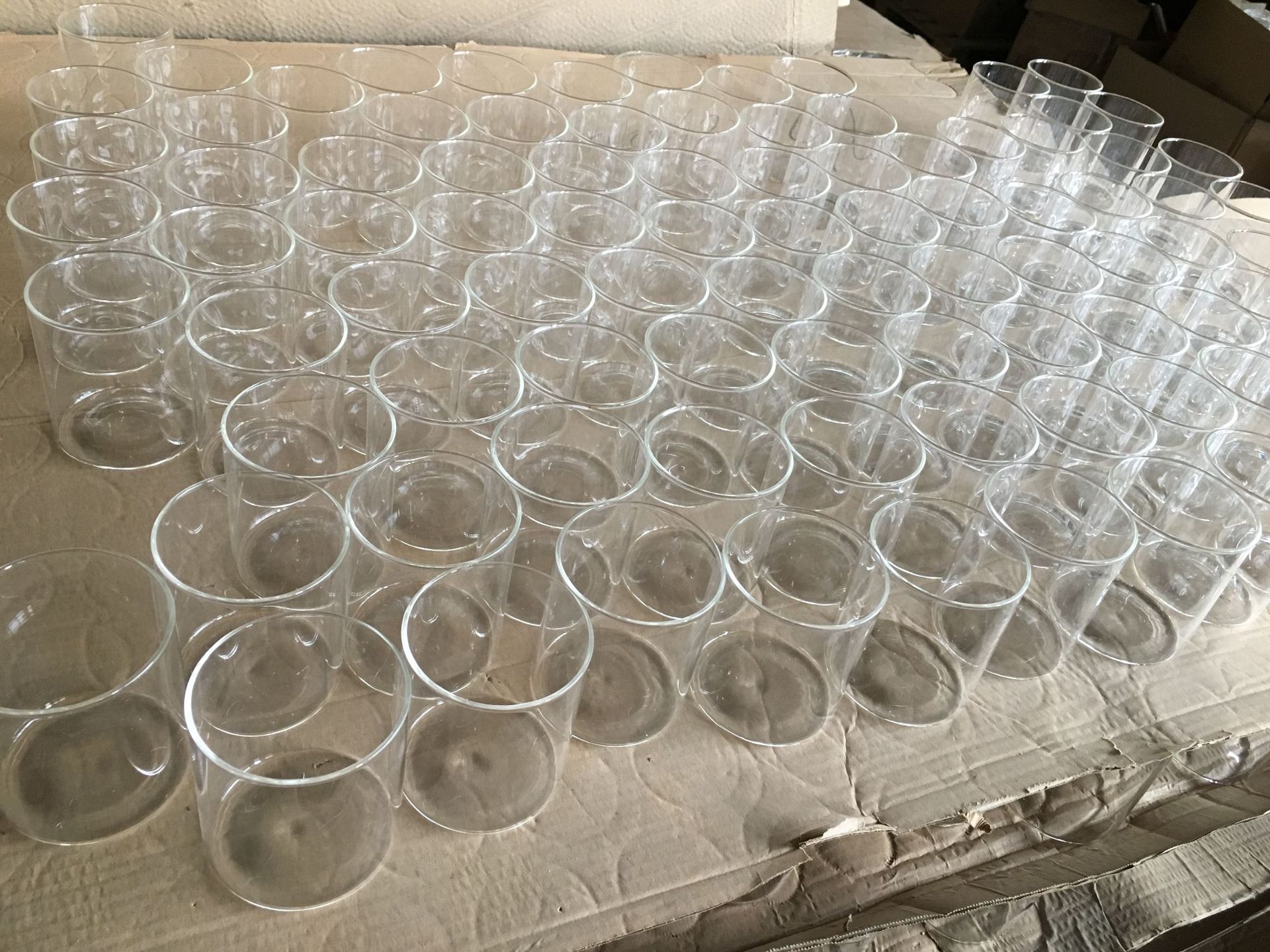 Factory Customized Clear Glass Jars With Airtight Bamboo Lids High Borosilicate Glass Food Canisters For Kitchen Pantry