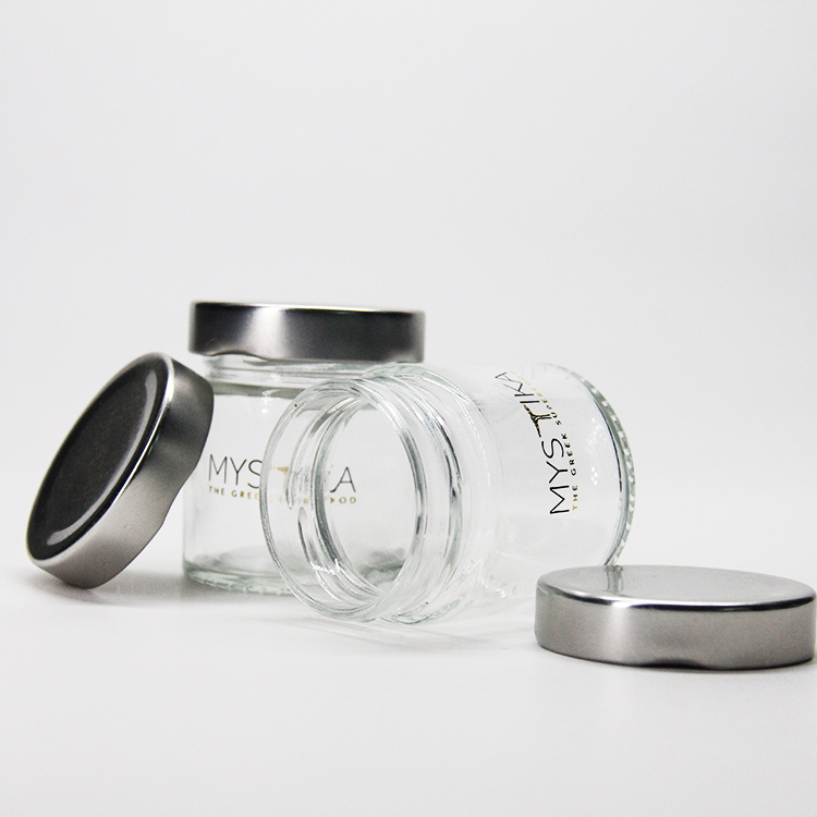 Factory Direct High Quality Honey Jar Round Glass Bottle Home Goods Cheap Price