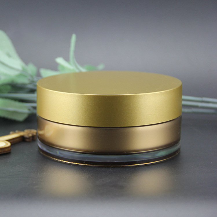 Factory Direct Multi Custom 100g Mandarin Duck Cream jar Bottle Double Spot Cream Jar 40g+60g 50g+50g Double Volume