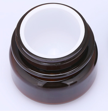 Factory Direct Sale 30g PET Cosmetic Amber Cream Jar Double-deck Plastic Jar with Lid