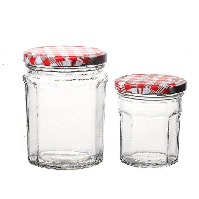 Factory Direct Sale 50ml 100ml 200ml 380ml High Quality Storage Wholesale Empty Food Glass Jars and Bottles Wholesale with Cap