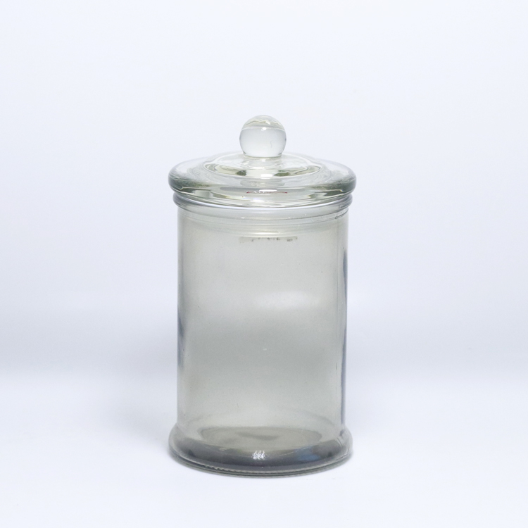 Factory Direct Sale Custom Delicate Mini Transparent Candy Jar Glass Jar With Seal