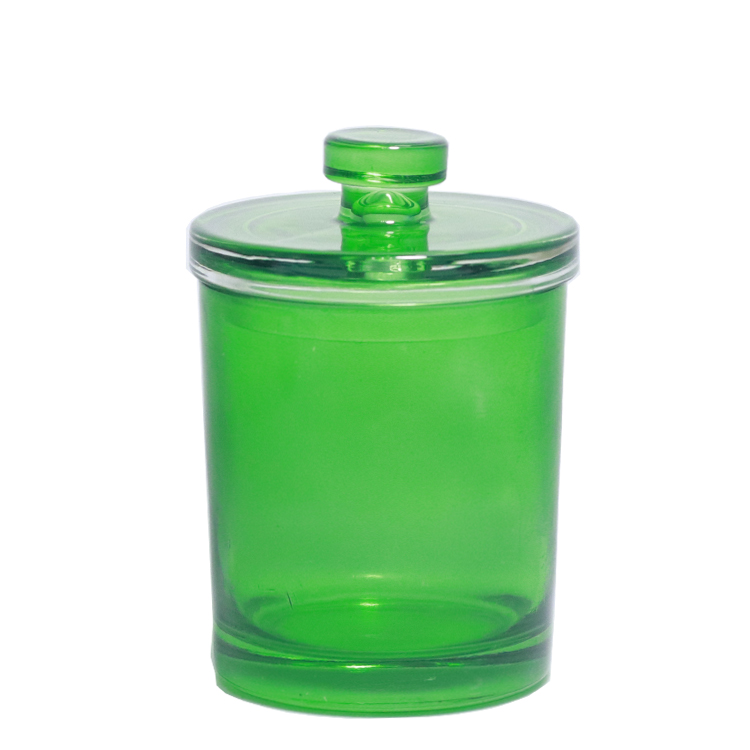 Factory Direct Sale Custom Round Shaped Durable Sealed Glass Storage Jar Mini Candy Jar