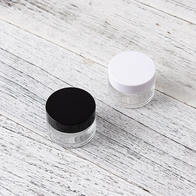 Factory Direct Sale Empty Circle 250g Pet Clear Frosted Plastic Cream Jar With Bamboo Lid