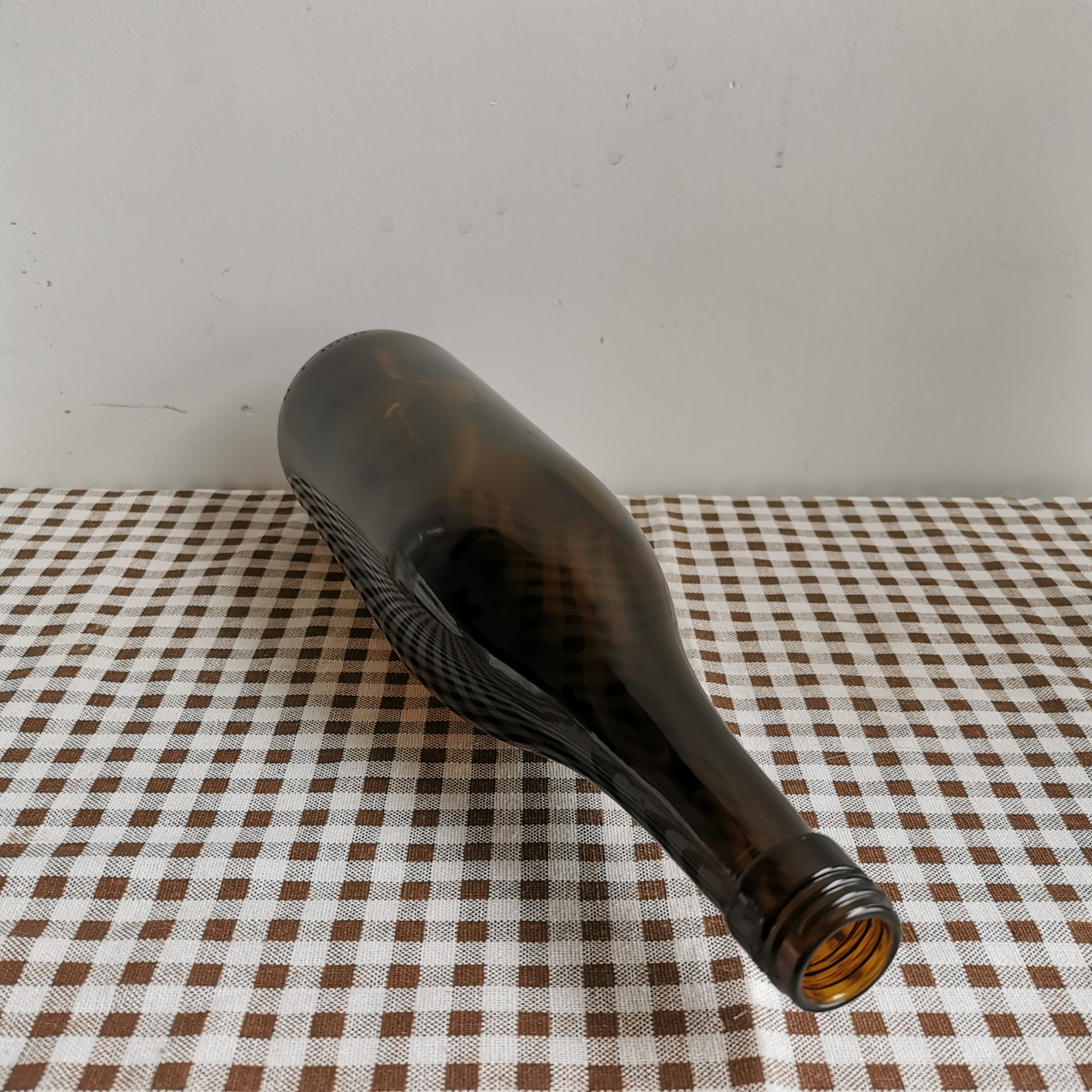 Factory Direct Sales 750ml Green Brown Champagne Glass Bottles Empty Wine Glass Bottle For Sale