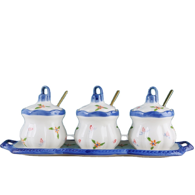 Factory Direct Sales Custom Logo Pattern High Quality Jars For Spices Wholesale