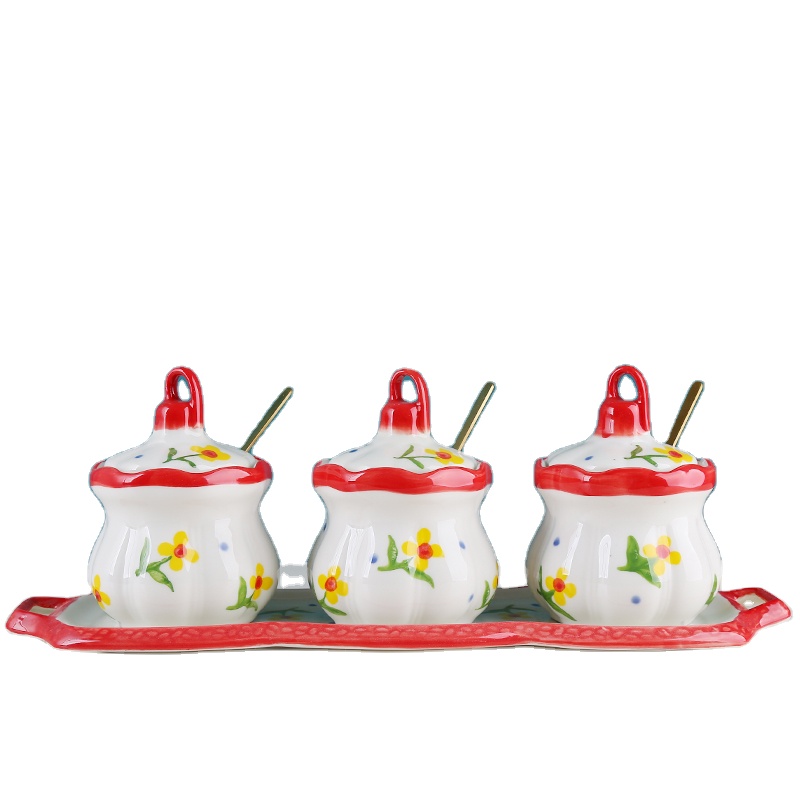 Factory Direct Sales Custom Logo Pattern High Quality Jars For Spices Wholesale