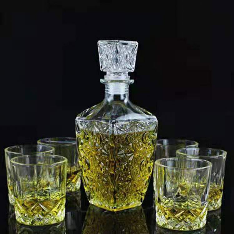 Factory Direct Sales Golden Supplier Glass Bottle Wine