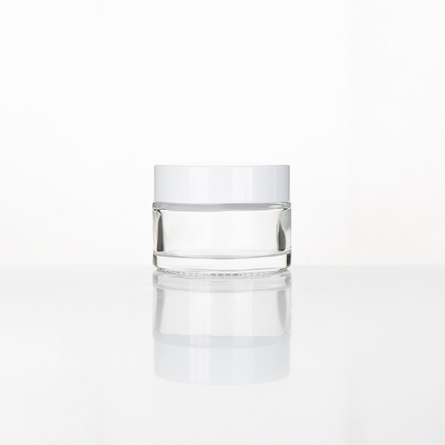 Factory Direct Supply 200g 500g Pet Bottle Clear Cosmetic Container 30Ml 50Ml 100Ml Plastic Cream Jar With Aluminum Lid
