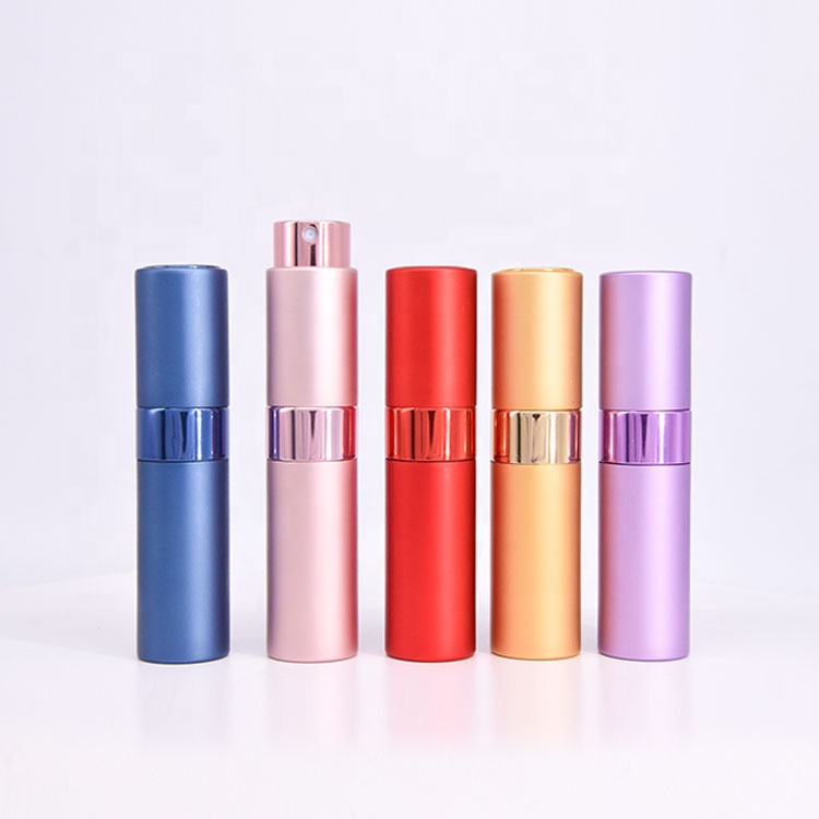 Factory Direct Supply Perfume Refillable Atomizer Patent Aluminium Atomizer 10 Ml, Atomizer Twist Up