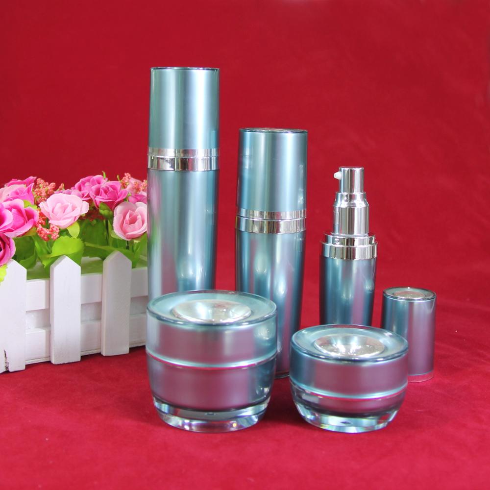 Factory Directly Acrylic Airless jar 50ml cosmetic foam pump bottle jars