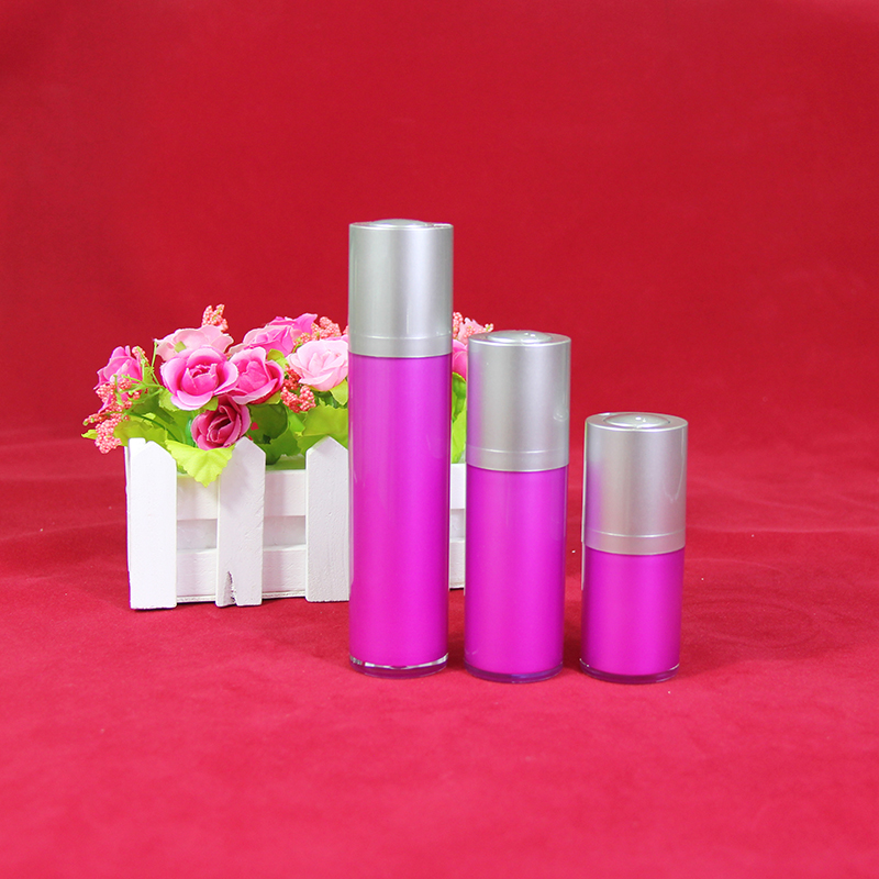 Factory Directly Acrylic Airless jar 50ml cosmetic foam pump bottle jars