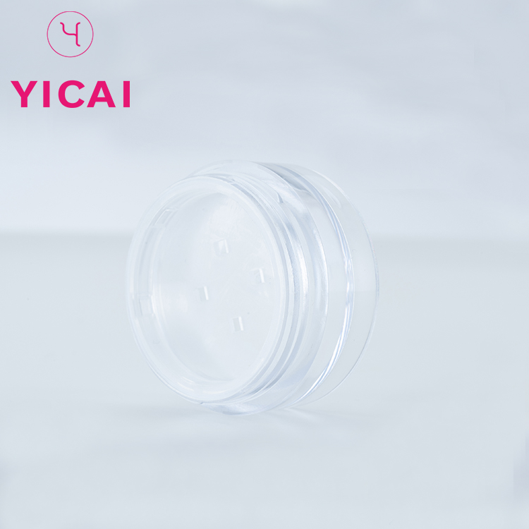 Factory Directly Provide Custom Fancy Cosmetic Acrylic Looser Powder Jar