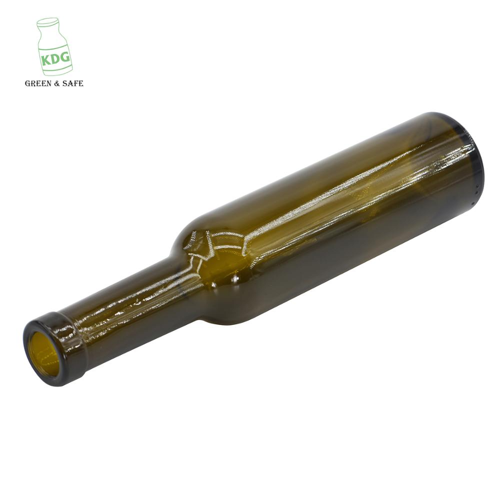 Factory Directly Sale 200ml Wine Bottle with Long Neck Amber Wine Bottle wholesale