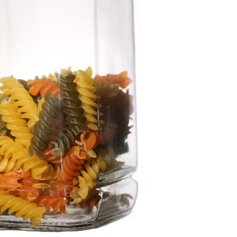 Factory Food Container for Kitchen Wholesale Square Storage food glass jar manufacturers