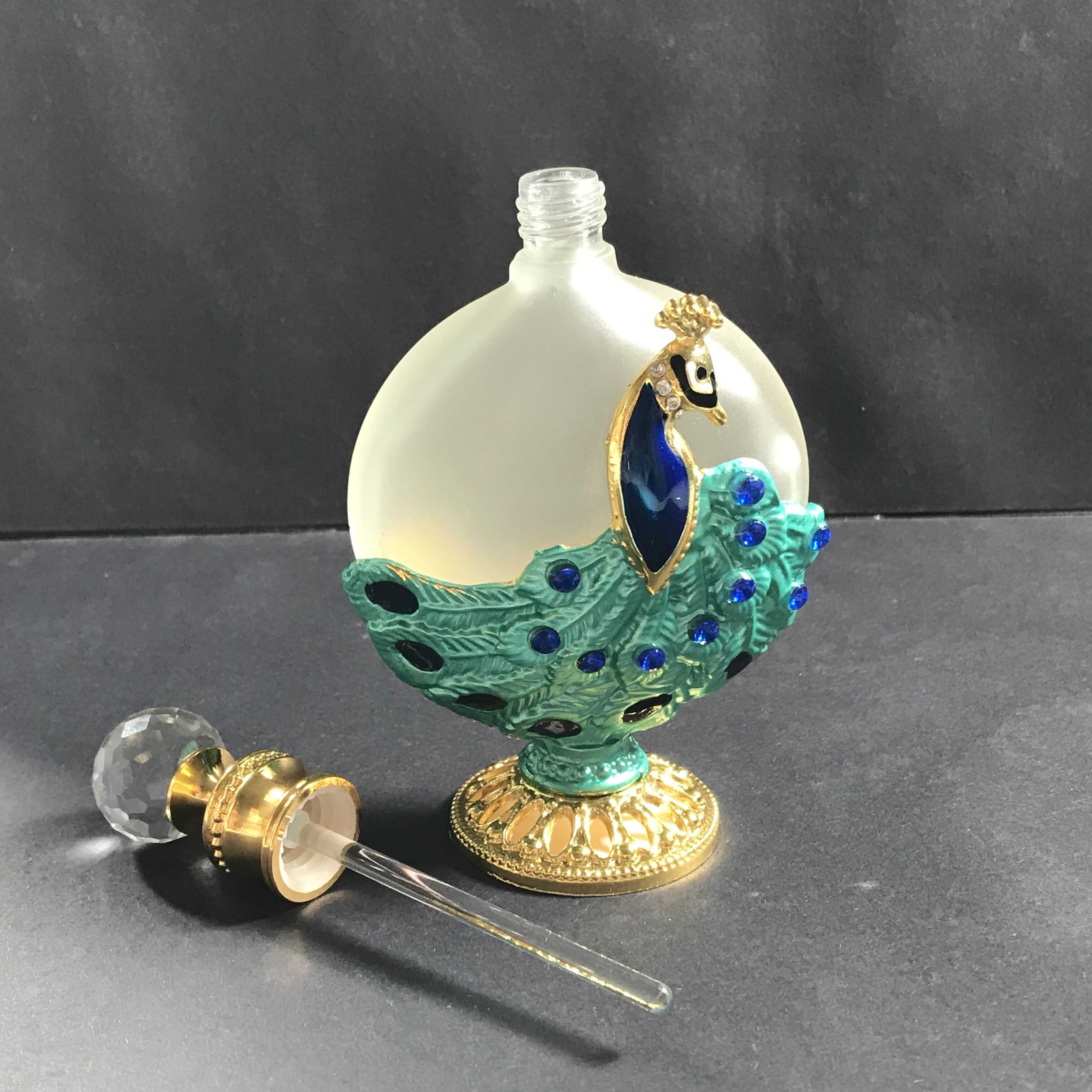 Factory Leakproof high-end quality cylindrical glass perfume bottles