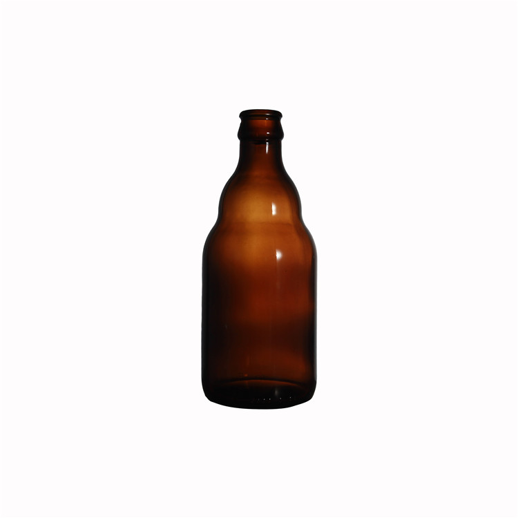 Factory Manufactured 330ml 500ml Amber Empty Custom Crown Cap Beer Bottle For Beer Package