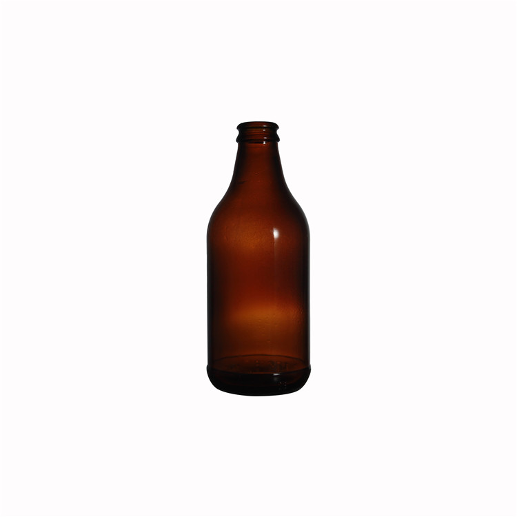 Factory Manufactured 330ml 500ml Amber Empty Custom Crown Cap Beer Bottle For Beer Package