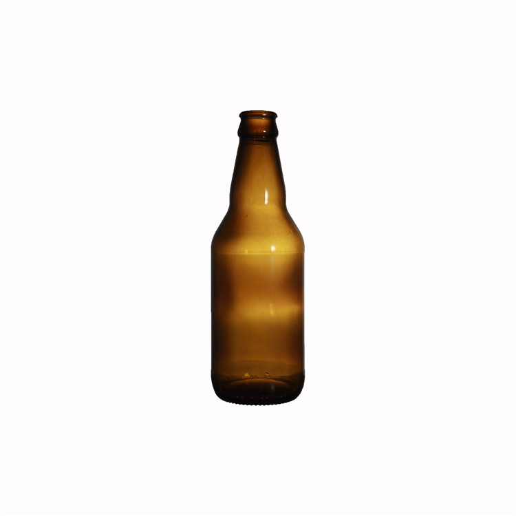 Factory Manufactured 330ml 500ml Amber Empty Custom Crown Cap Beer Bottle For Beer Package