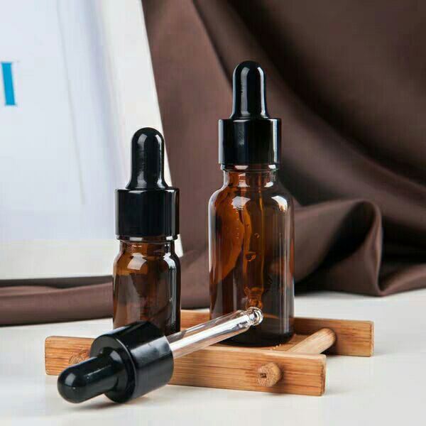 Factory Manufactured Cylindrical Attar Oil Glass Bottle