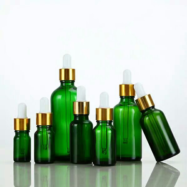 Factory Manufactured Cylindrical Attar Oil Glass Bottle