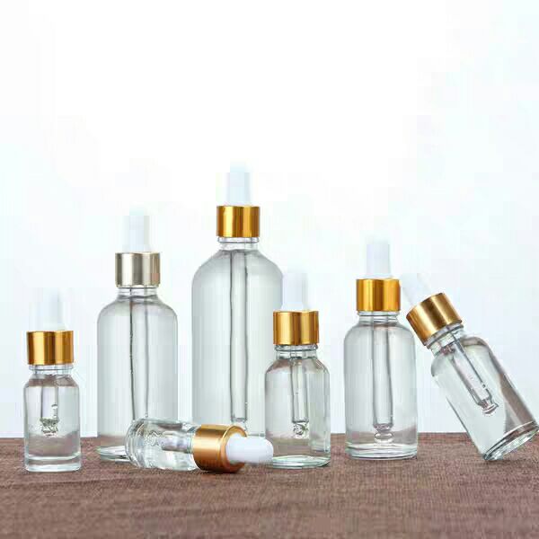 Factory Manufactured Cylindrical Attar Oil Glass Bottle