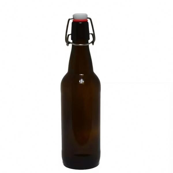 Factory Manufactured Wholesale Amber Stubby Beer Bottle