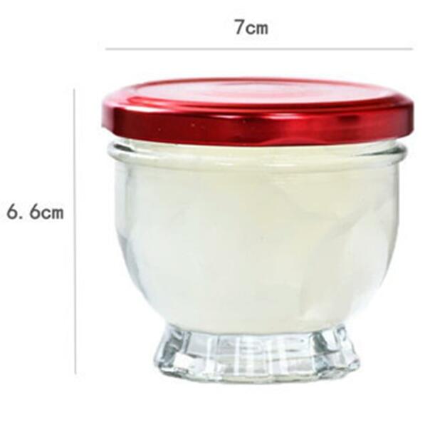 Factory Manufacturing Customizable Honey Bird's Nest Glass Jars Suppliers
