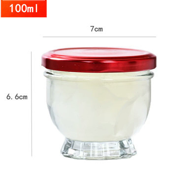 Factory Manufacturing Customizable Honey Bird's Nest Glass Jars Suppliers