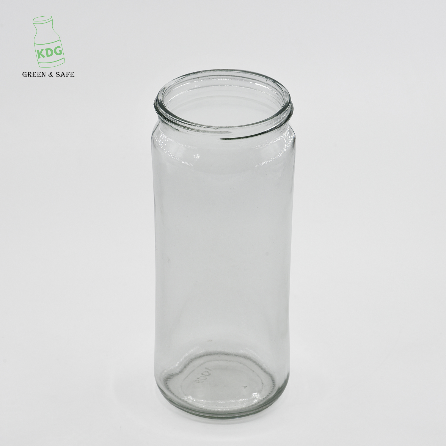 Factory Manufacturing Flint Lead Free Beverage Drinking 400ml Glass Jars Suppliers