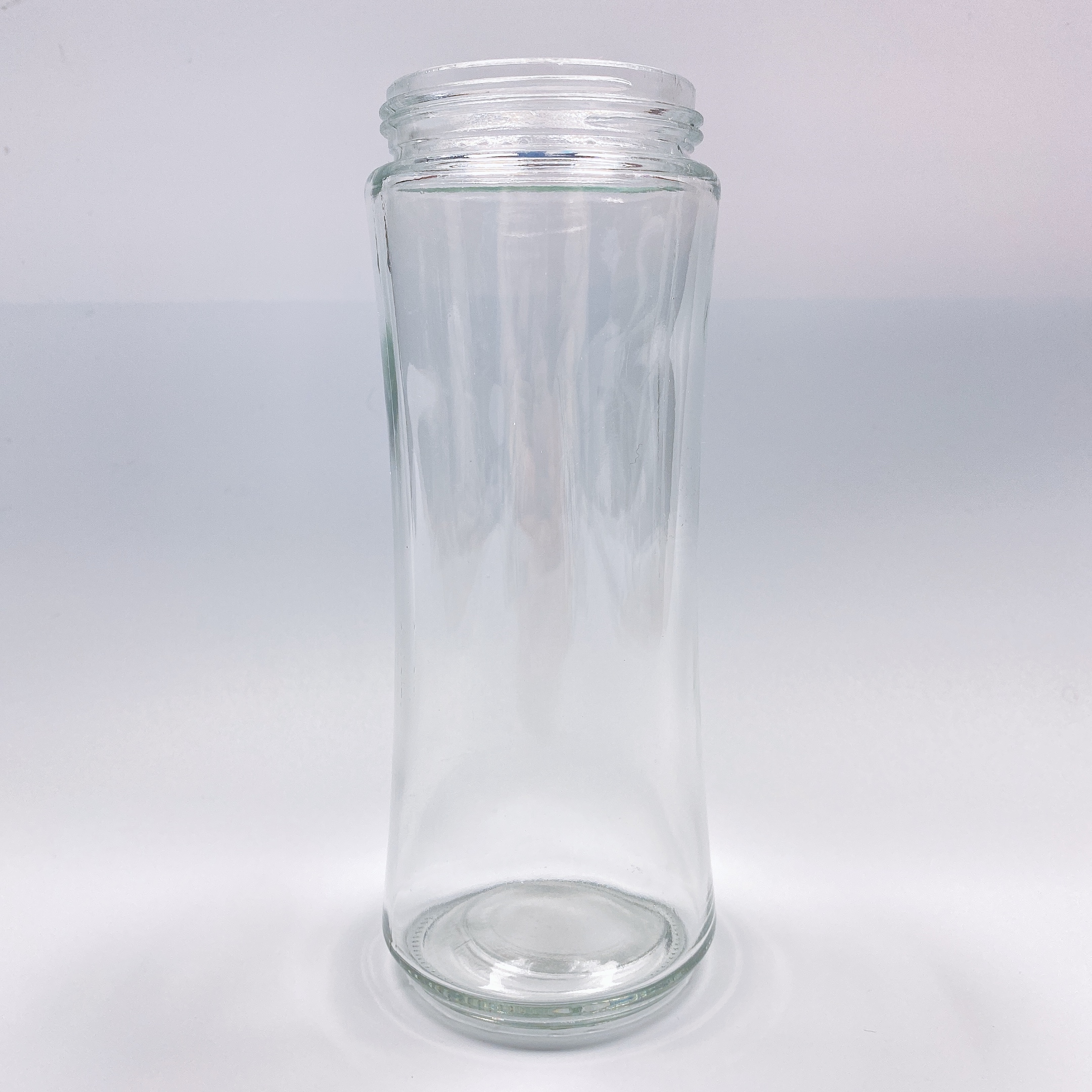 Factory Manufacturing Flint Lead Free Beverage Drinking 400ml Glass Jars Suppliers