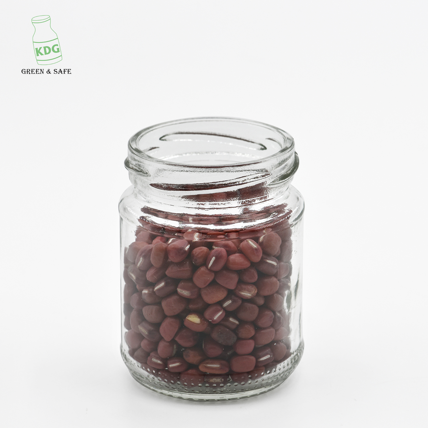 Factory Manufacturing OEM Customize Logo Round Food Glass Jars Suppliers