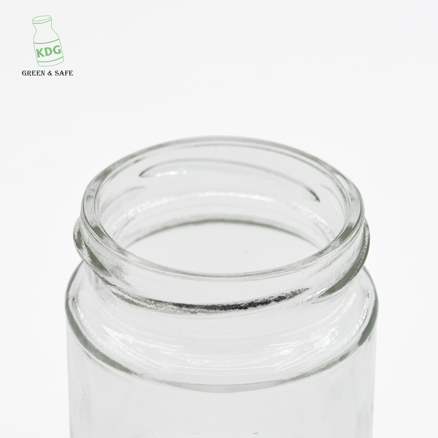 Factory Manufacturing OEM Customize Logo Round Food Glass Jars Suppliers