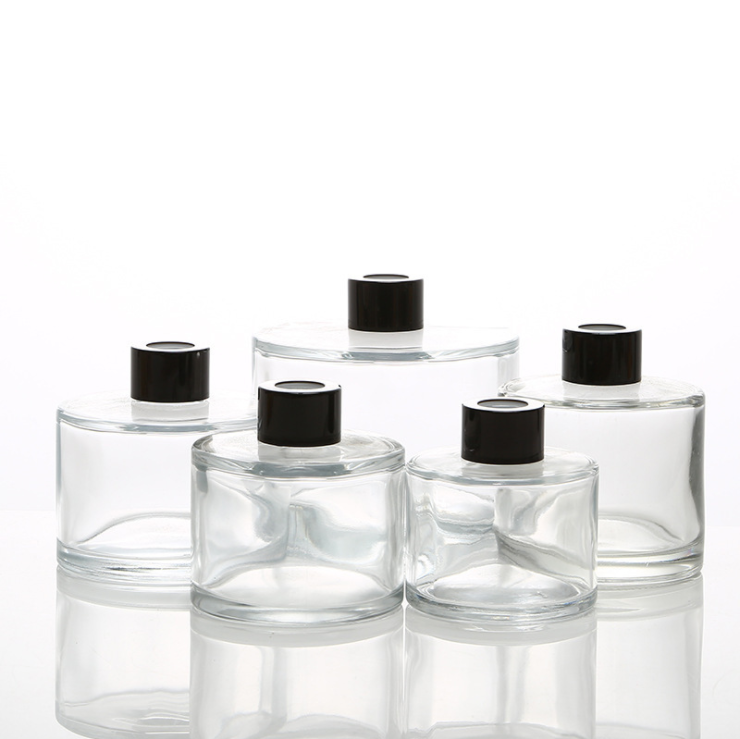 Factory Outlet Empty Round Aromatherapy Reed Diffuse Glass Bottle