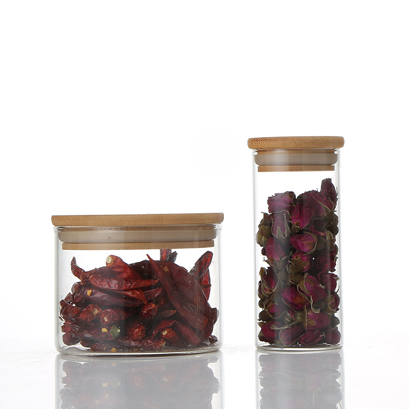 Factory Outlet Spice Jar Set Storage Storage Bottles Jars Kitchen Glass Jar Storage 1 Litre