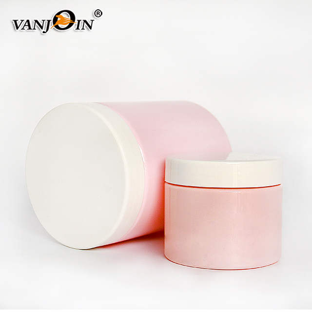 Factory PET Skin Care Cream Use and plastic powder jar 250ml 600ml