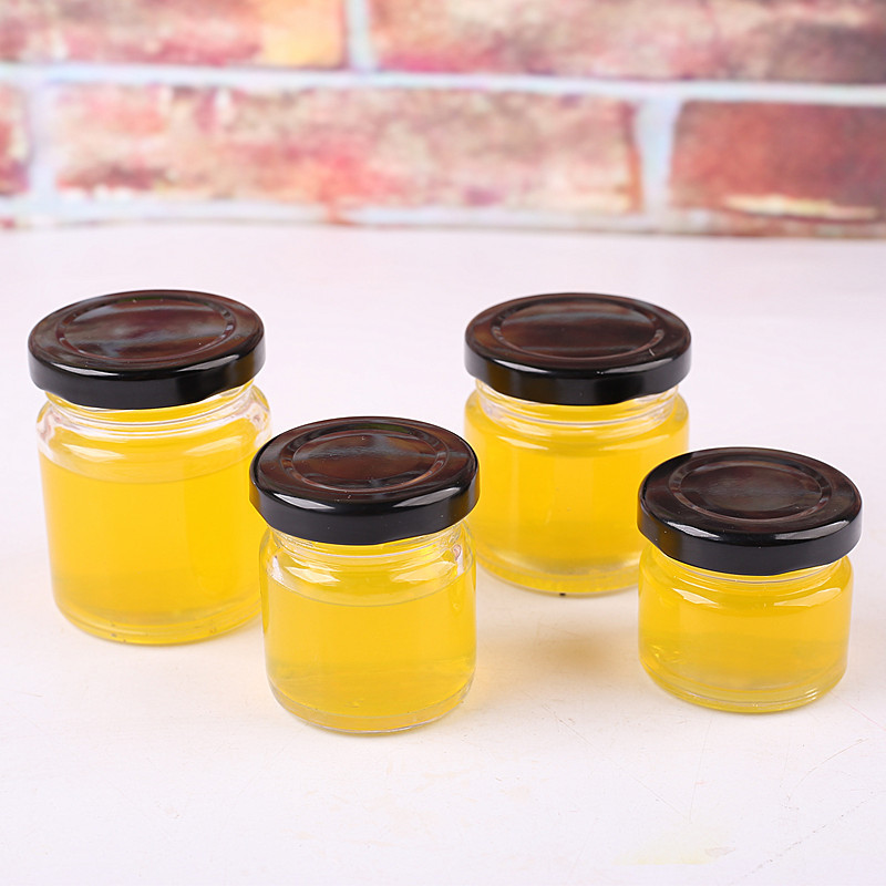 Factory Price 100ml 200ml Glass Pudding Jar With Lid