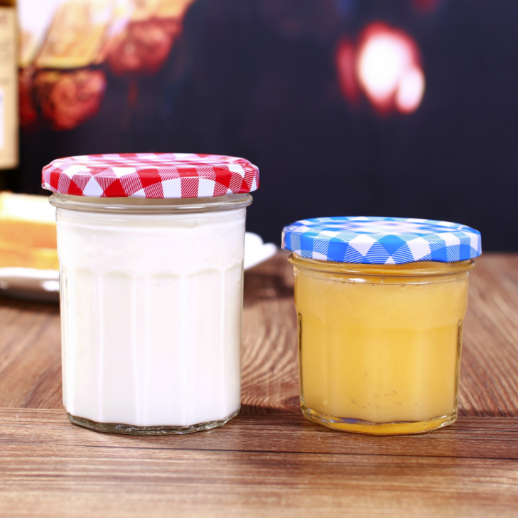Factory Price 100ml 200ml Glass Pudding Jar With Lid
